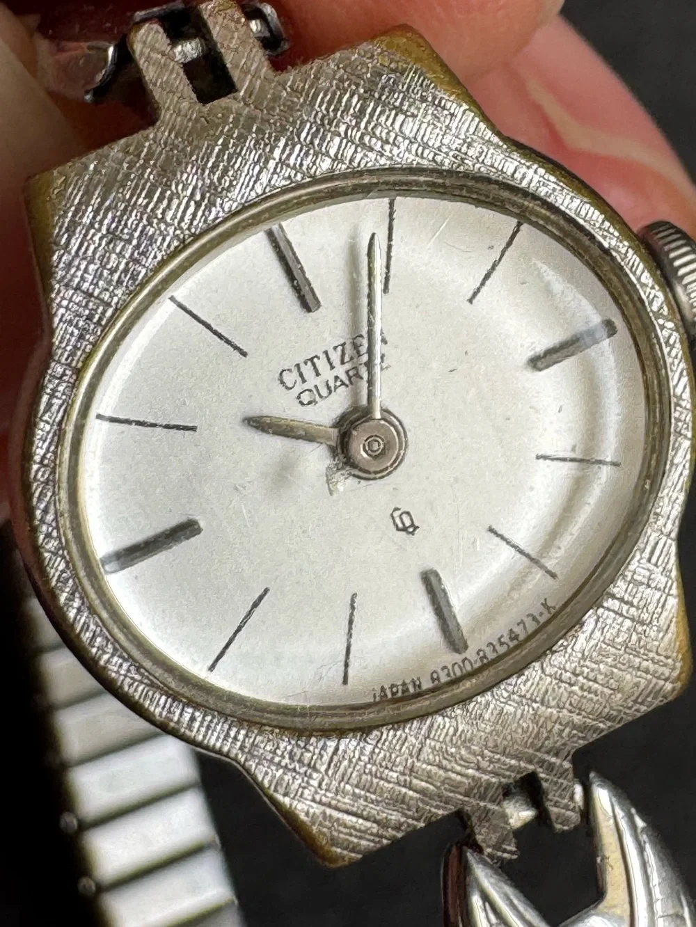 Vintage Citizen Watch Dainty Ladies Silver Tone Small Womens